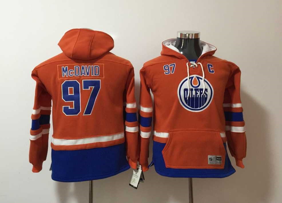 Youth Edmonton Oilers #97 Connor McDavid Blue All Stitched Hooded Sweatshirt,We sell and wholesale Youth Edmonton Oilers #97 Connor McDavid Blue All Stitched Hooded Sweatshirt on line form chian!